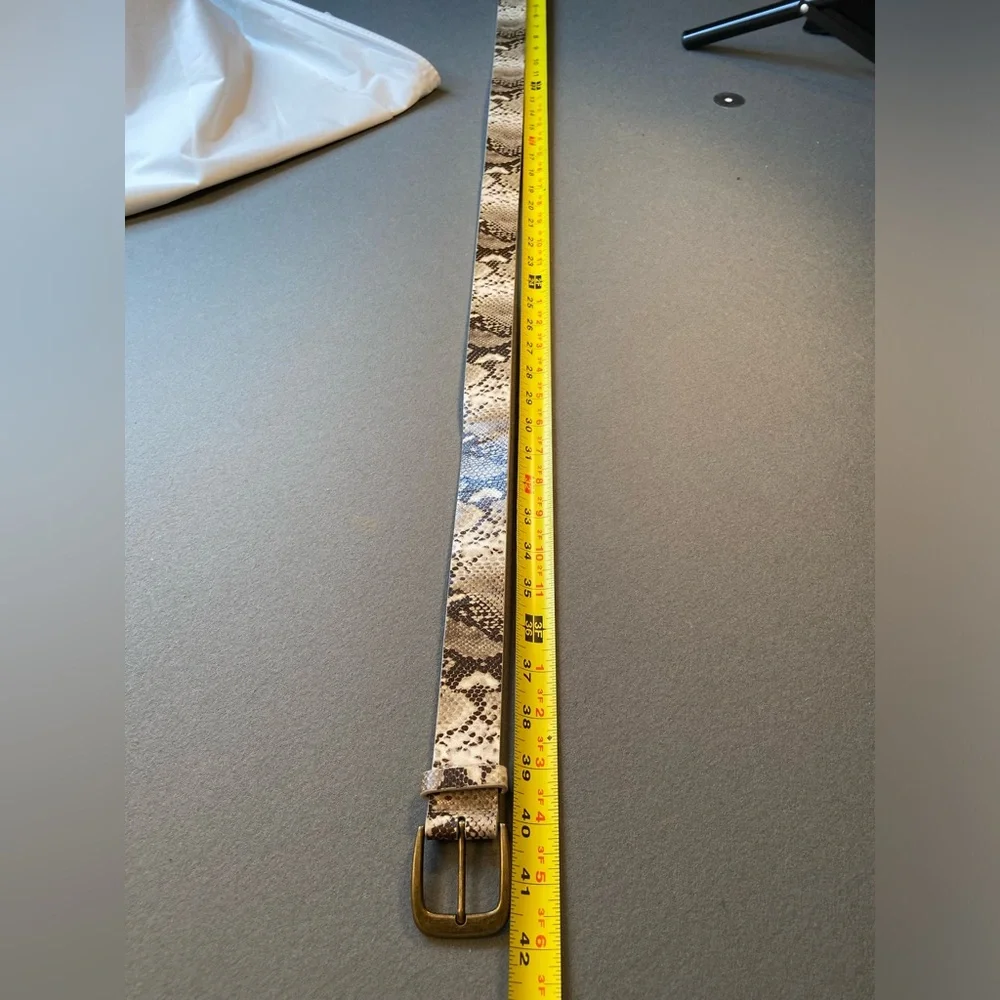 Faux‎ Snake Skin Belt, Jones NY Size 14